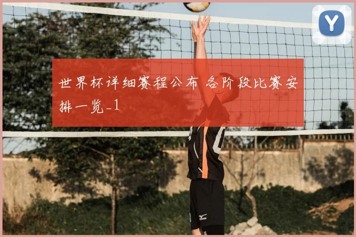 世界杯详细赛程公布 各阶段比赛安排一览_1
