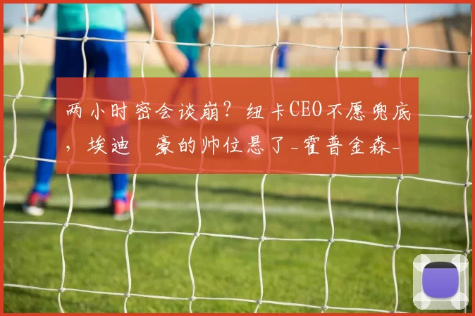 两小时密会谈崩？纽卡CEO不愿兜底，埃迪・豪的帅位悬了_霍普金森_未来_英超